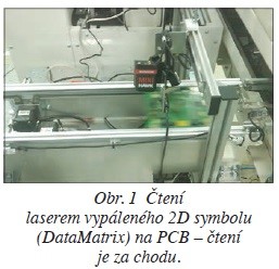 Traceabilita v procesu osazování desek plošných spojů